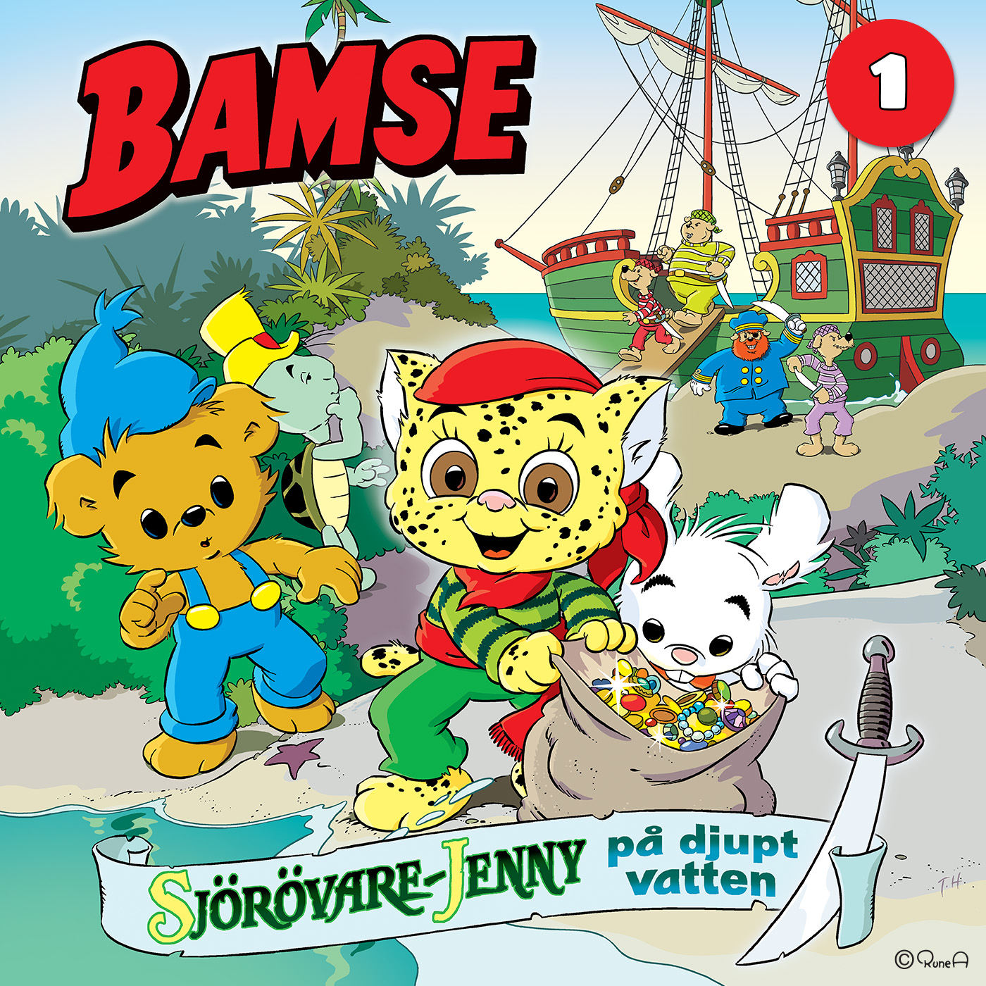 Del 1: Bamse -  Sjörövare-Jenny på djupt vatten