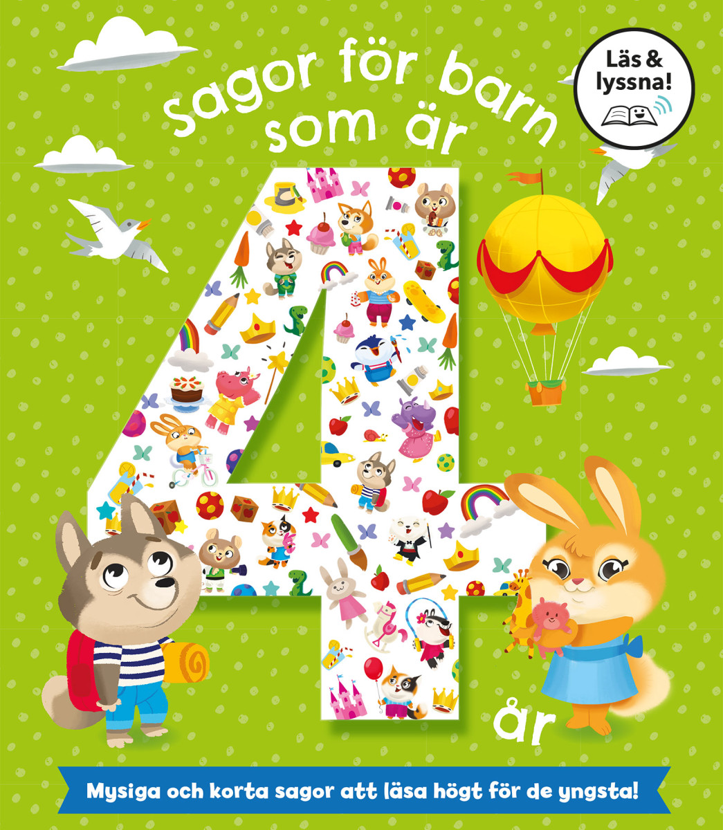 Sagor för barn: 4 år