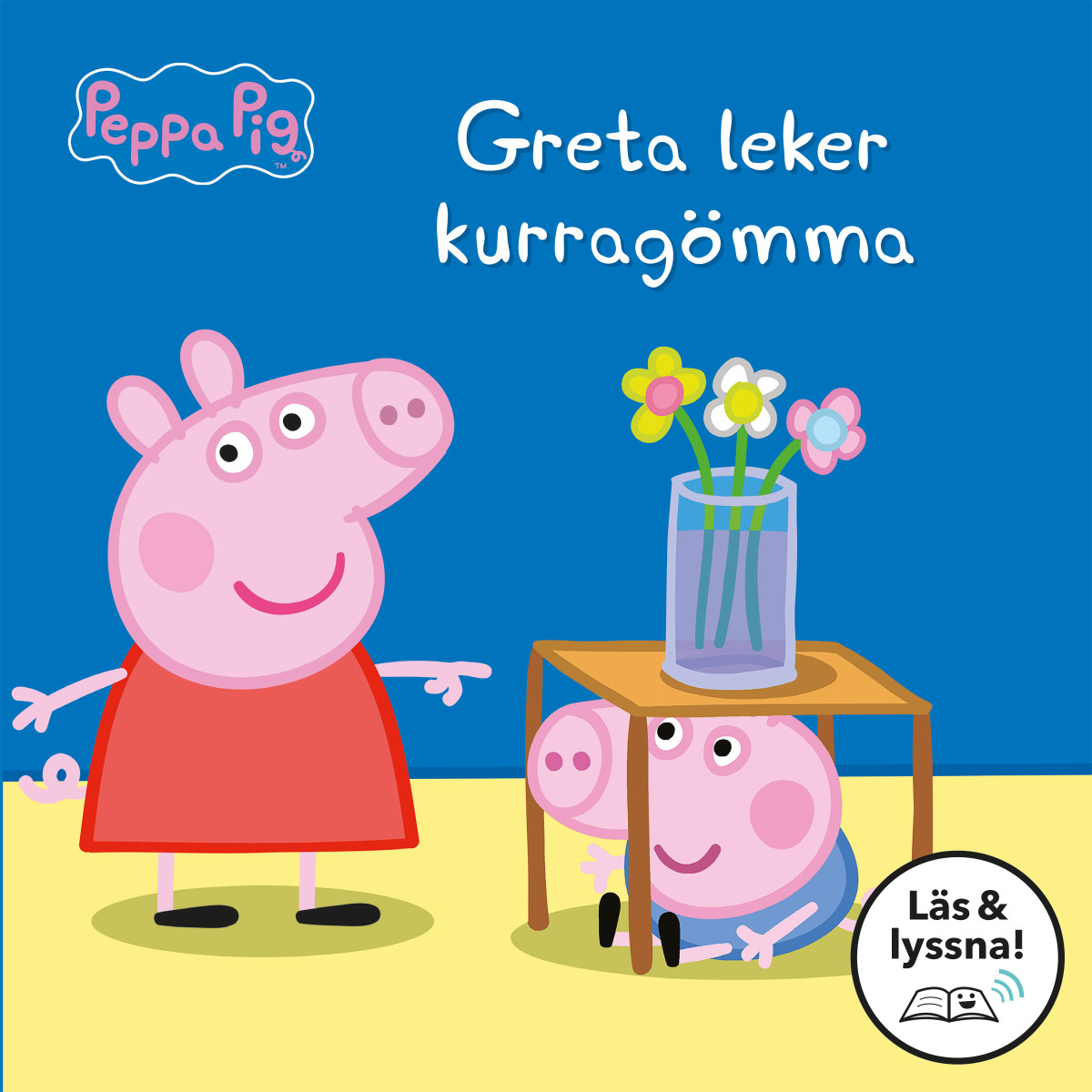 Greta leker kurragömma