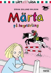 Märta på hopptävling