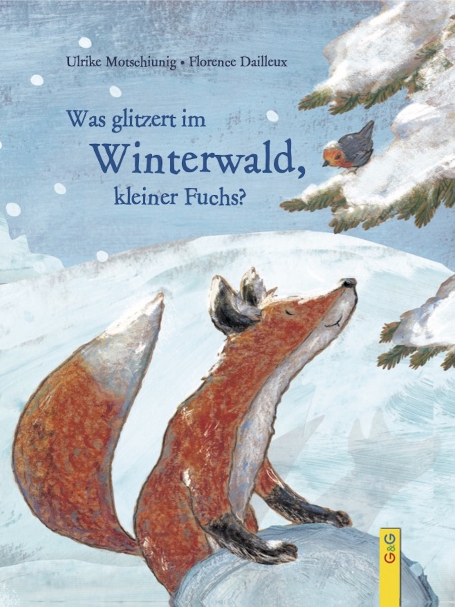 Was glitzert im Winterwald, kleiner Fuchs?