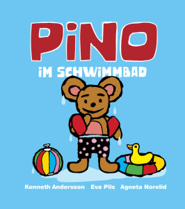 Pino in der Schwimmhalle