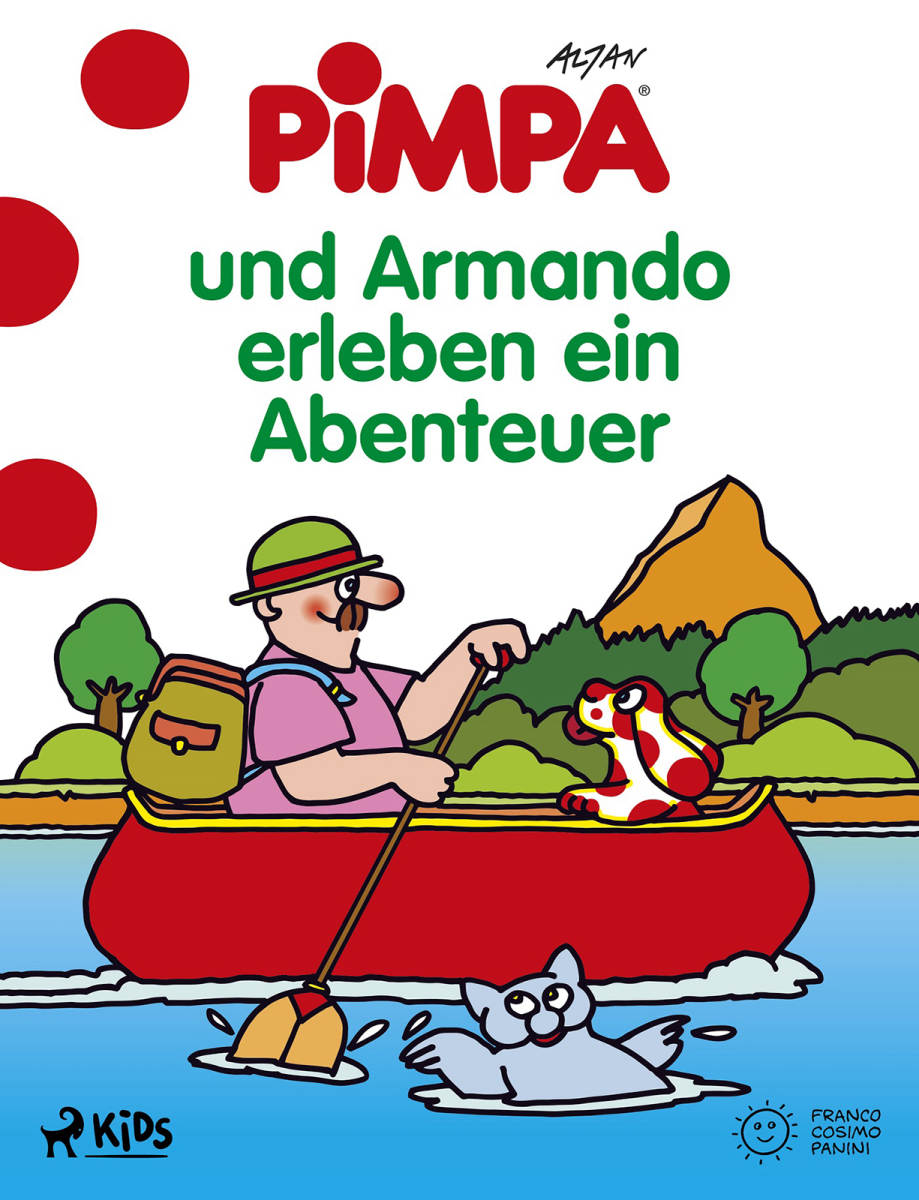 Pimpa und Armando erleben ein Abenteuer