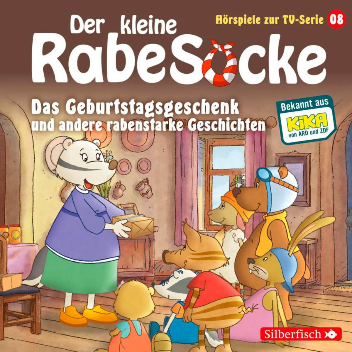 Das Geburtstagsgeschenk,  Das Superfernrohr, Der Erfinderwettbewerb (Der kleine Rabe Socke - Hörspiele zur TV Serie 8)