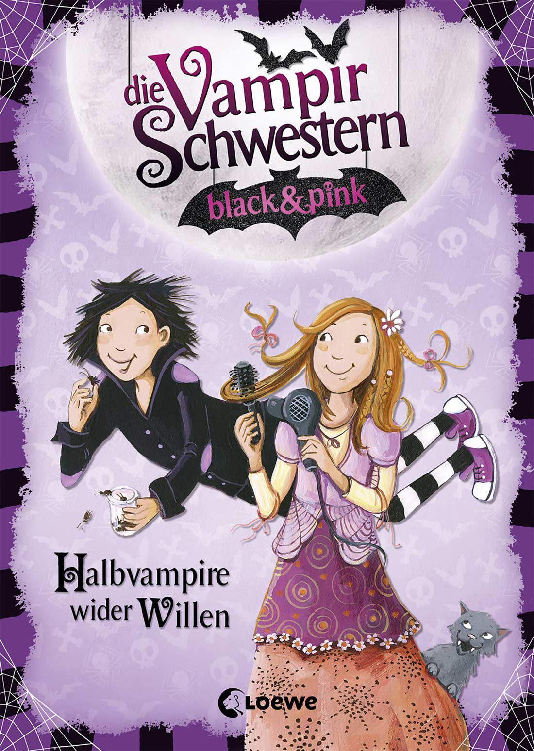 Die Vampirschwestern black & pink 1 - Halbvampire wider Willen