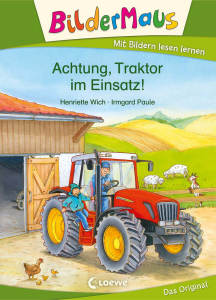 Achtung, Traktor im Einsatz!