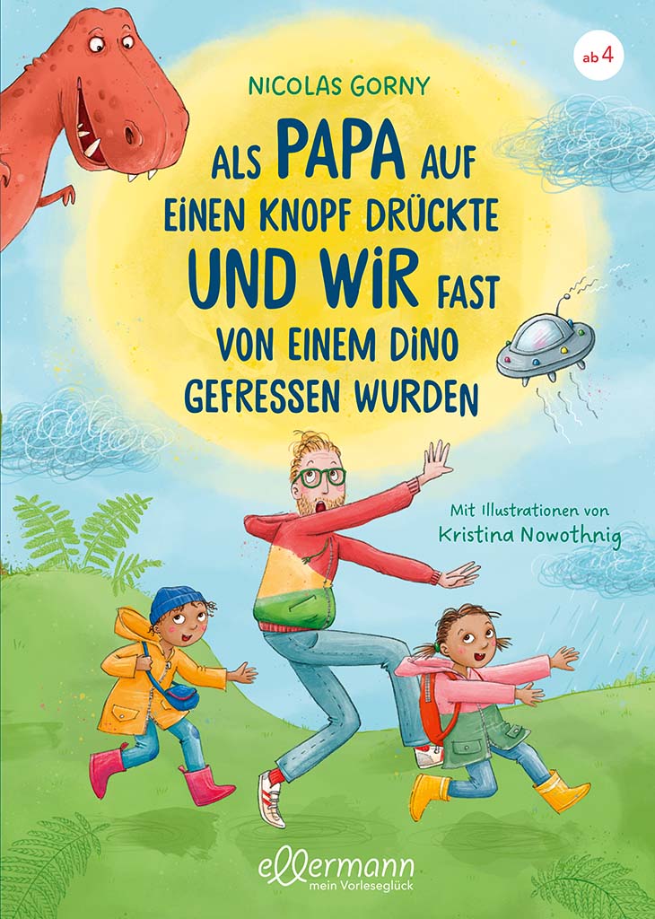 Als Papa auf einen Knopf drückte und wir fast von einem Dino gefressen wurden