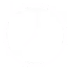 Weißes Uhrsymbol mit einem Pfeil, der gegen den Uhrzeigersinn um die Uhr kreist, auf schwarzem Hintergrund.