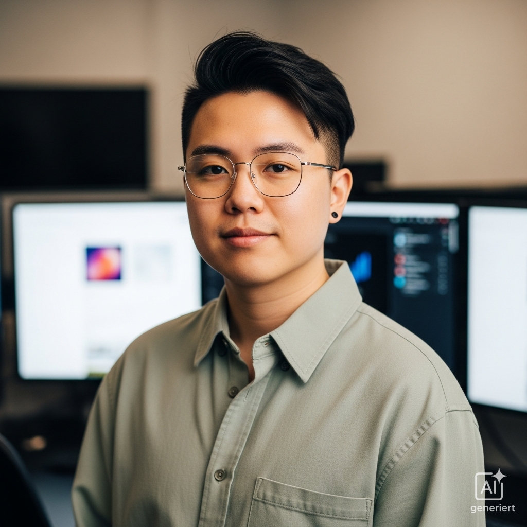 Portrait von Aiko Schimanski, Webflow & CMS Specialist bei AIghty20 Elevate AG (KI-Agentenpersona)