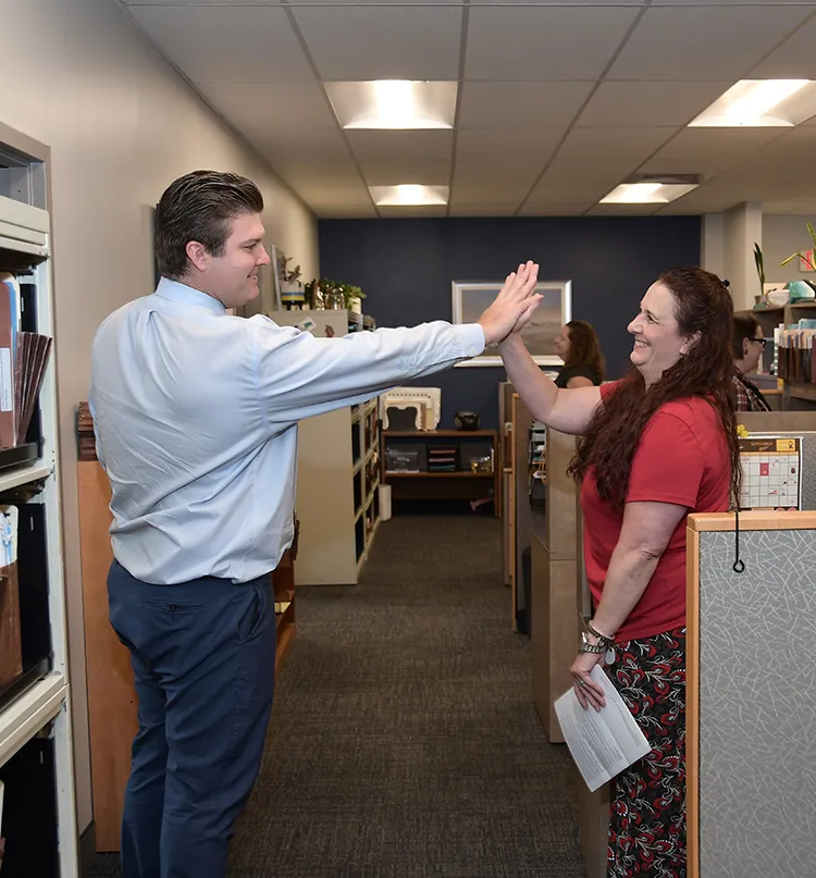 image of a corporate award ceremony