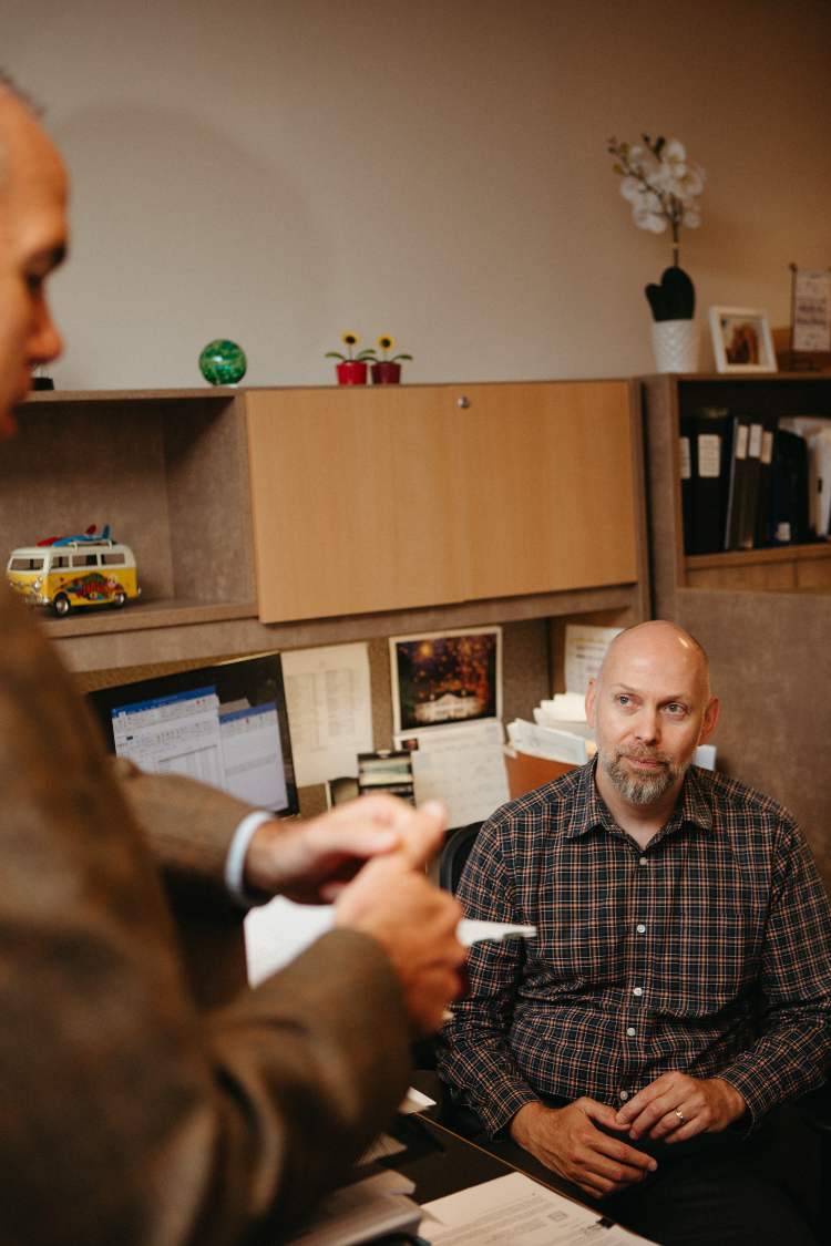 image of a corporate award ceremony
