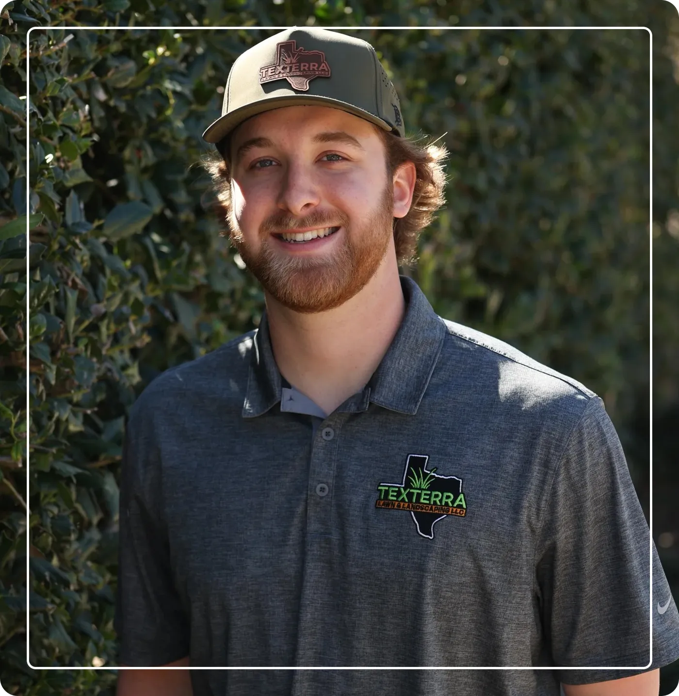 TexTerra founder Dalton Snyder introducing the company and its commitment to quality landscaping