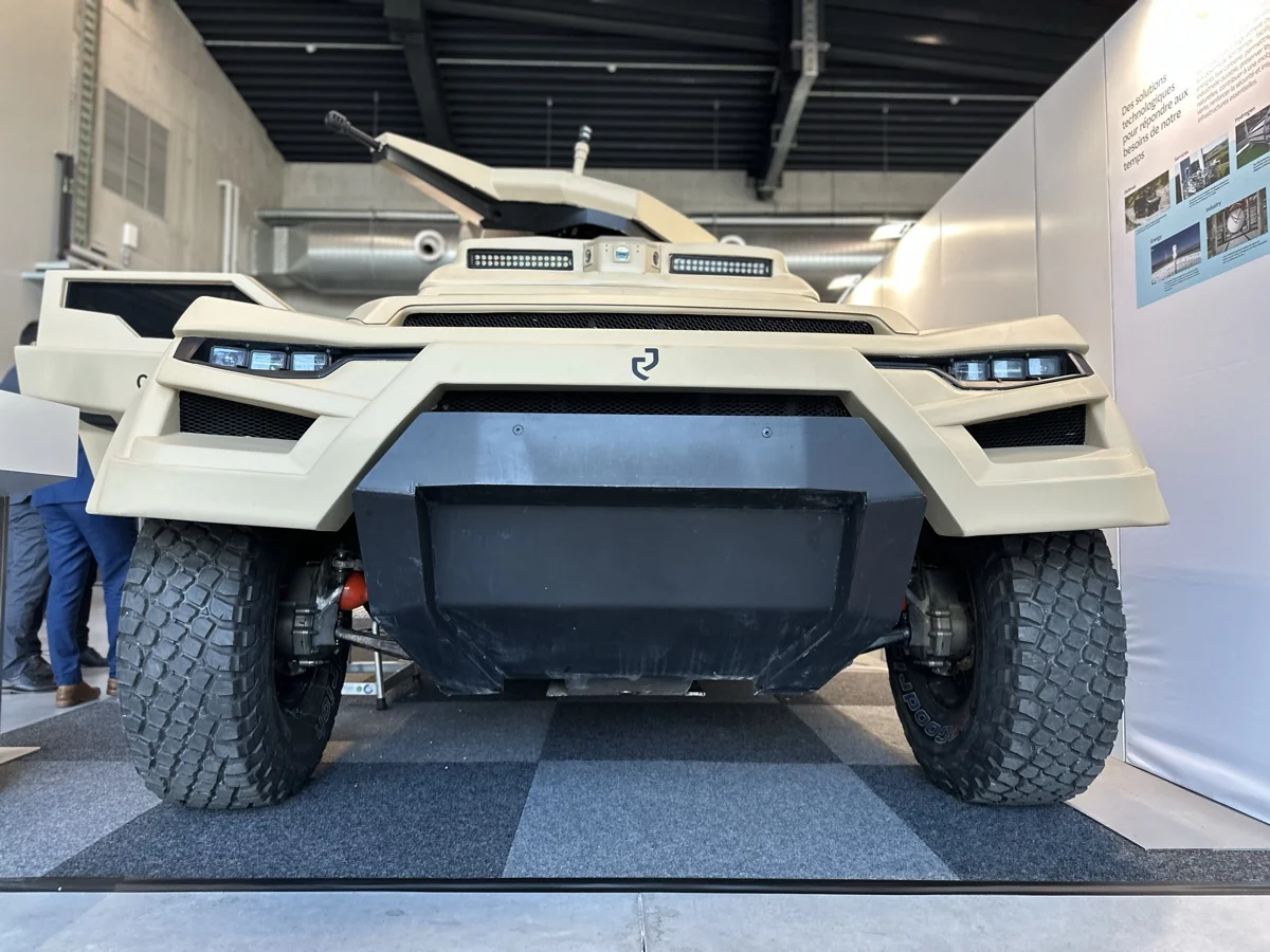 Ausstellungsfahrzeug auf der Ambition Industry 2026