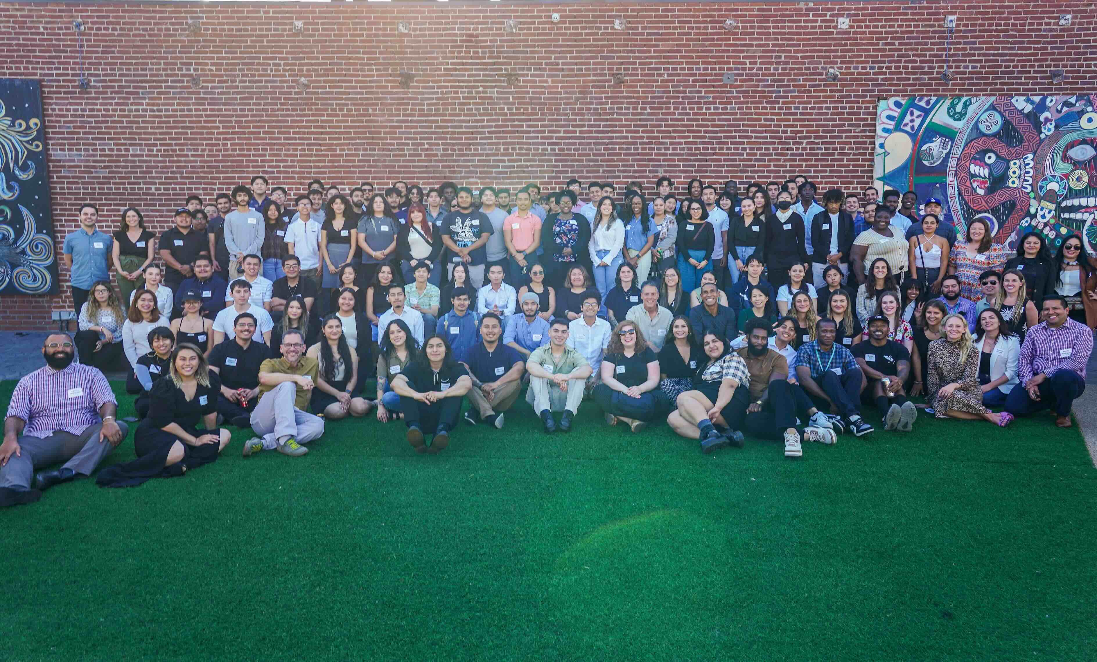 Adam at LA-Tech.org Intern Graduation