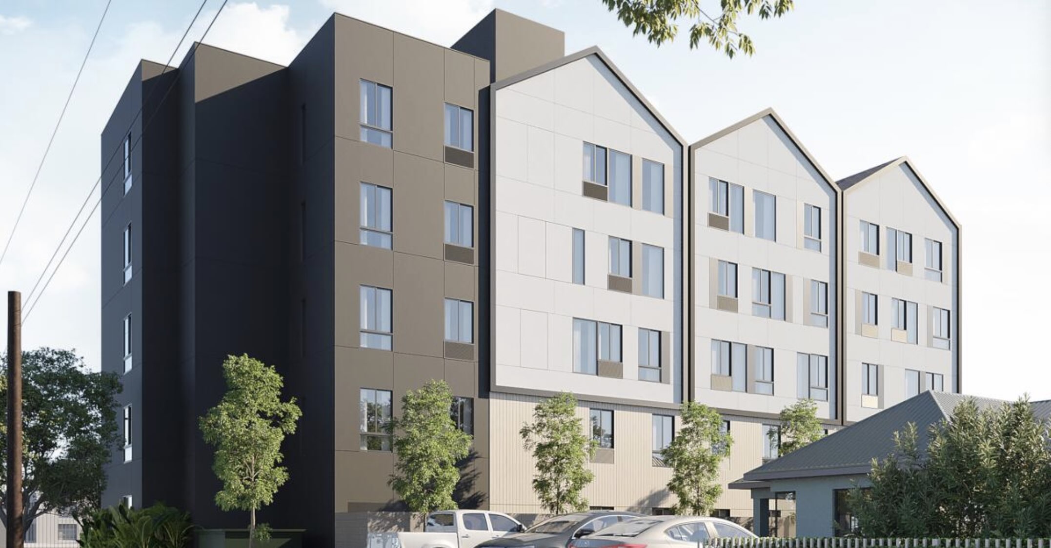 An artist’s rendering of a Better Angels project. The company has set out on an ambitious mission to debunk the conventional wisdom that affordable housing can’t be produced without taxpayer subsidies. (JZA Architects)