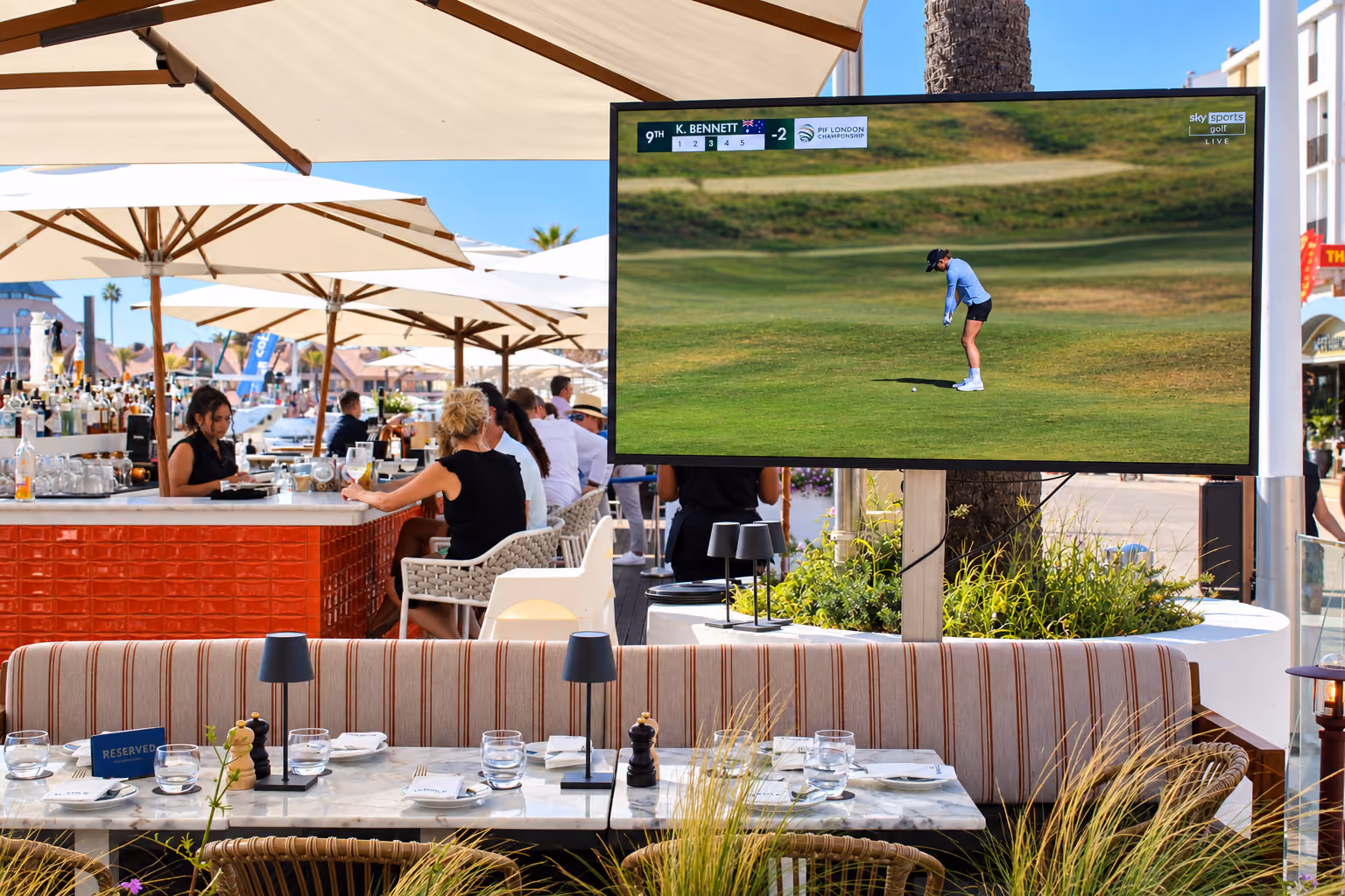 gastro bar pup sports quinta do lago