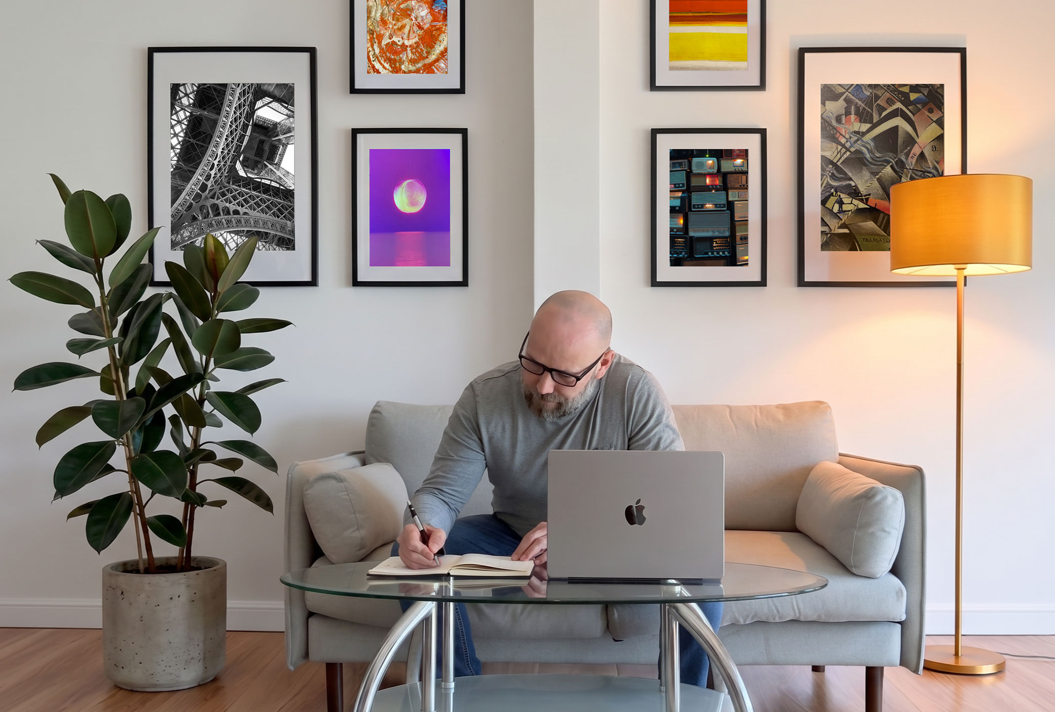 Paul focused on design work in the Brand Design Leeds studio