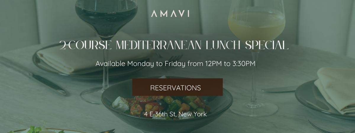 amavi nyc lunch spots