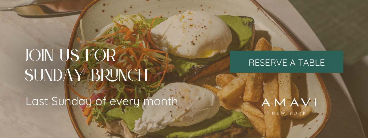 mediterranean brunch nyc amavi
