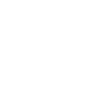 Simple white line drawing of a double bed with headboard and two pillows on a transparent background.