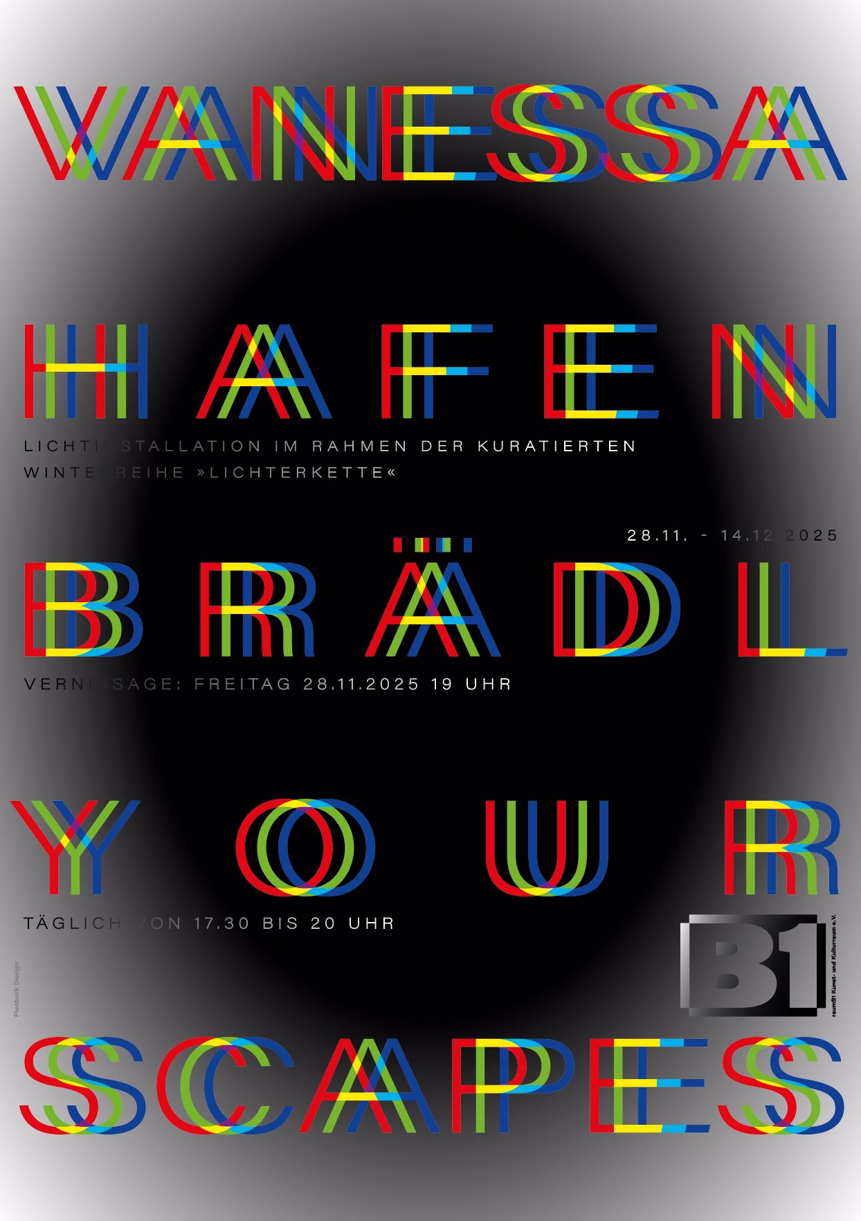 Plakat Vanessa Hafenbraedl „Your Scapes“