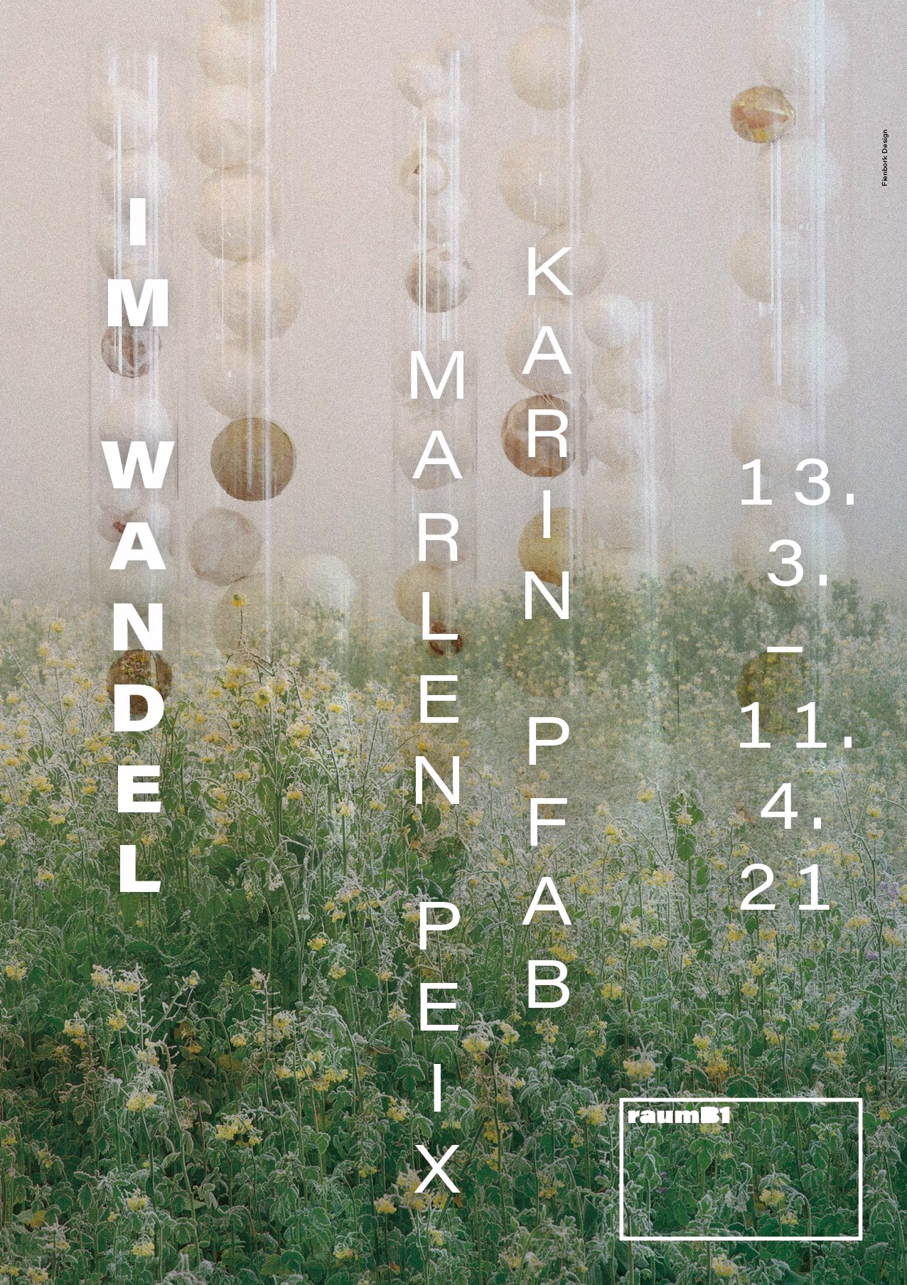 Plakat „Im Wandel“ von Marlen Peix, Karin Pfab