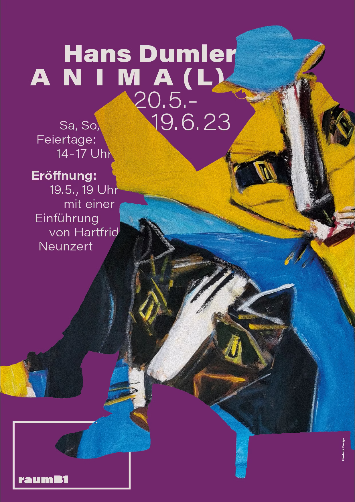 Plakat Hans Dumler „Animal“