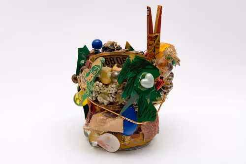 Untitled (Spirit Jar: Clothespin)
