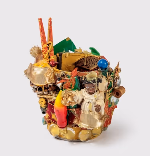 Untitled (Spirit Jar: Clothespin)