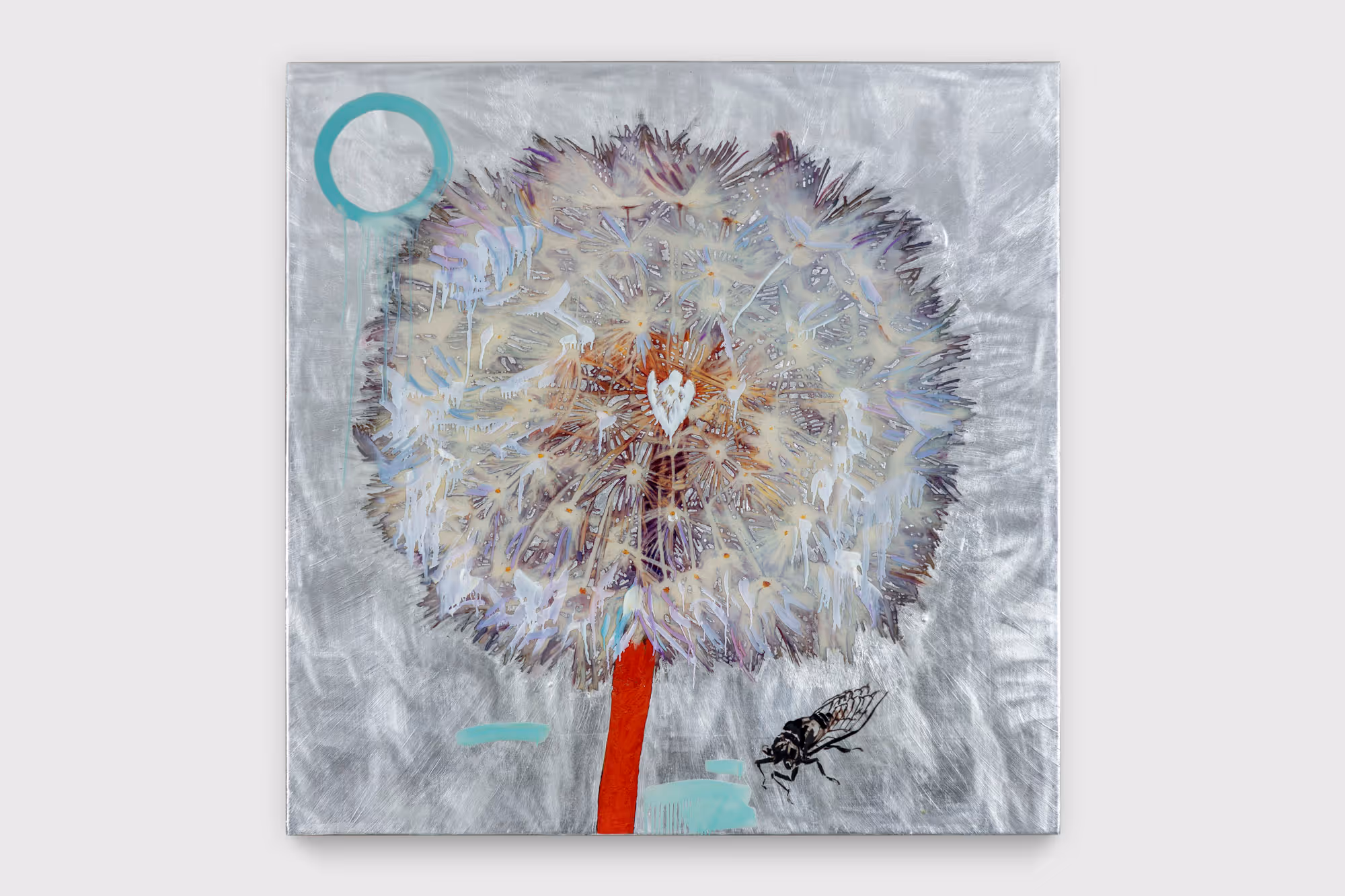 Dandelion with Cicada