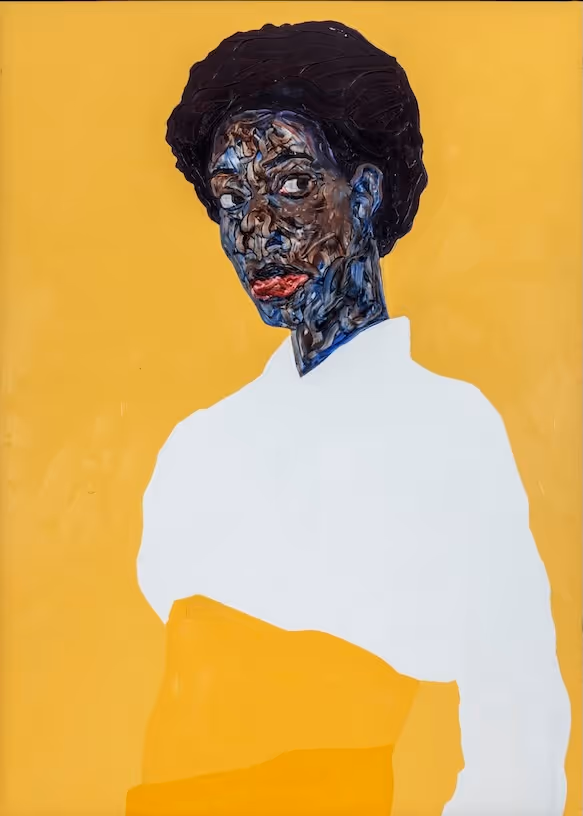 White & Three Shades of Yellow