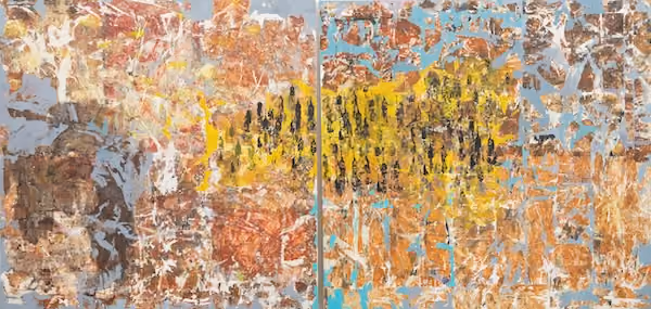 Cheap Golden City I & ll (diptych)