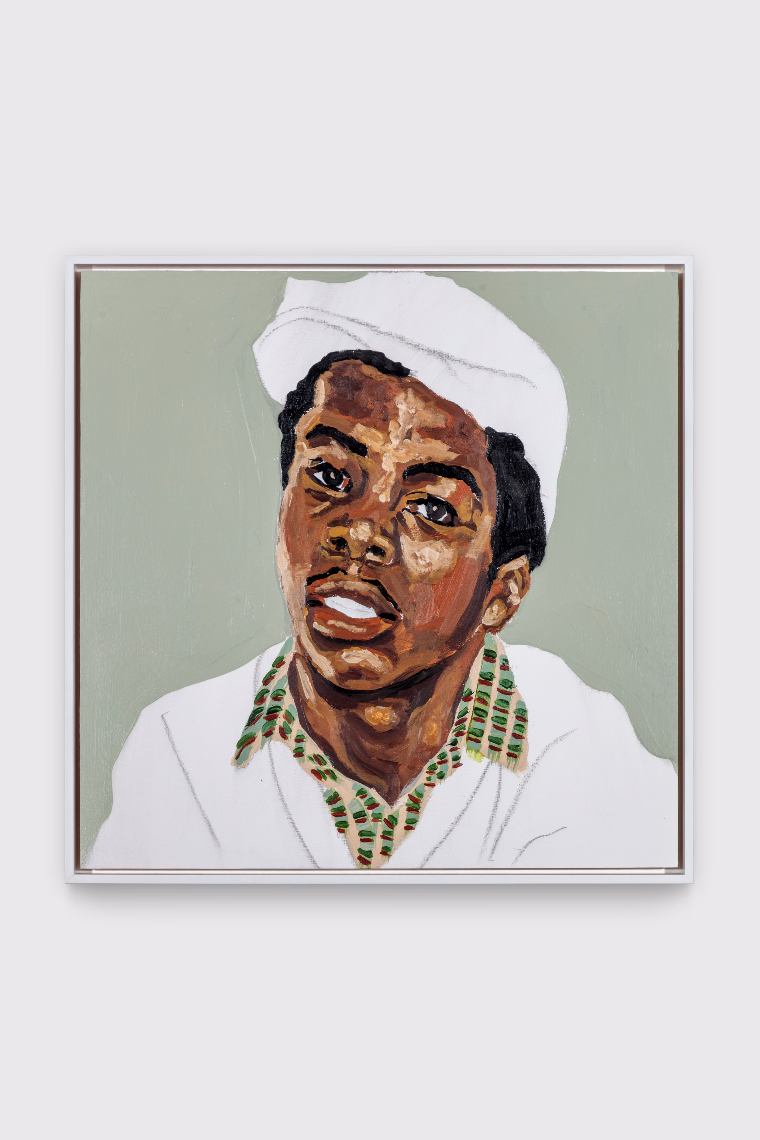 Boy with Herringbone Hat