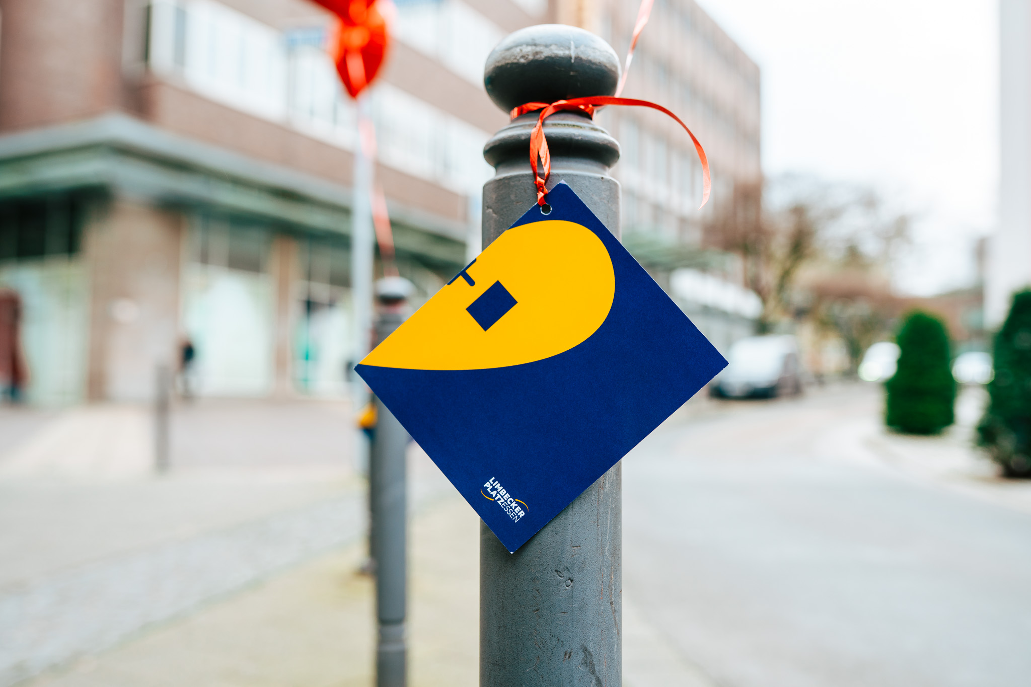 Karte vom Ballon vorderseite