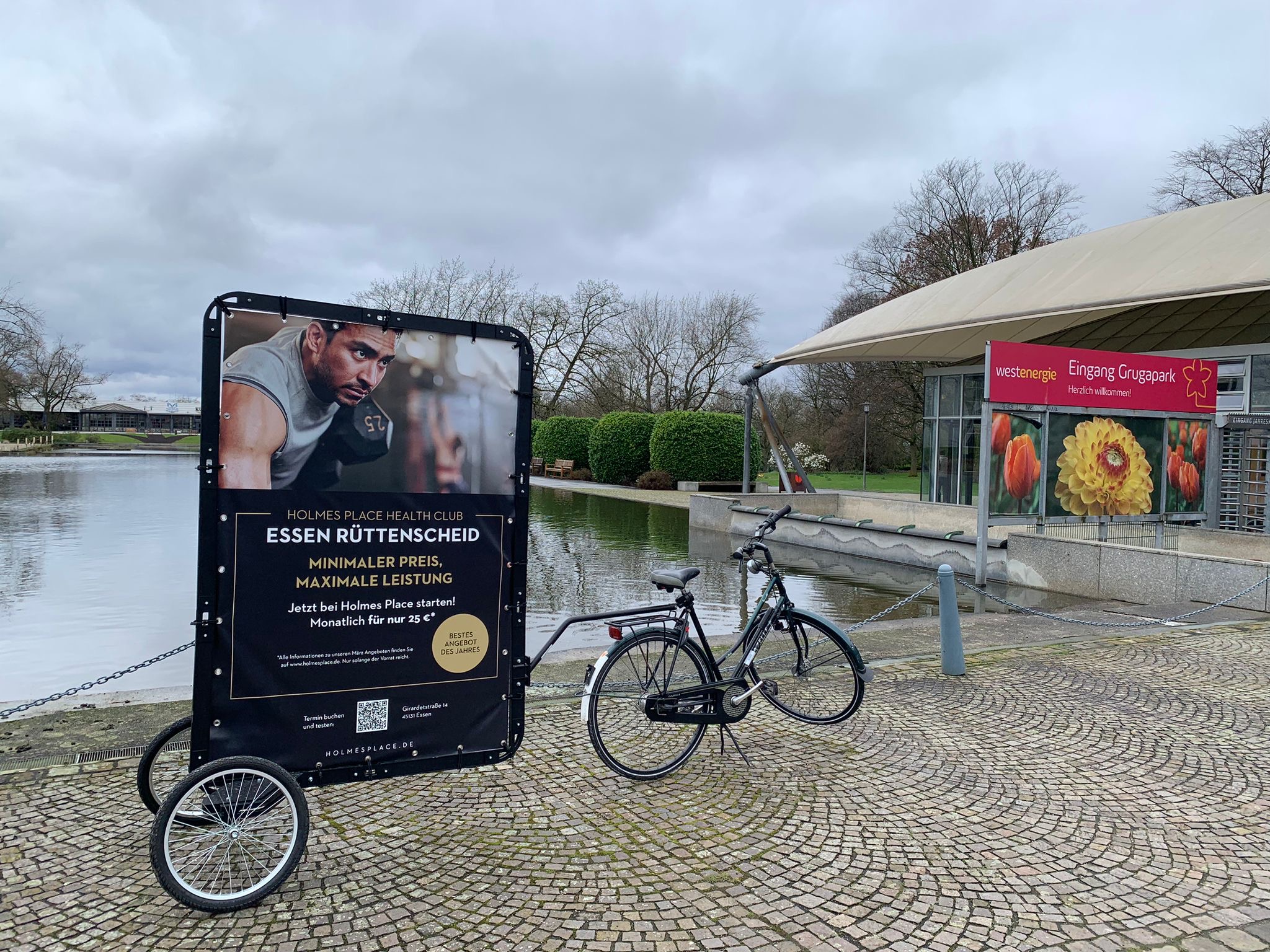 Bike Poster von Holmes Place 