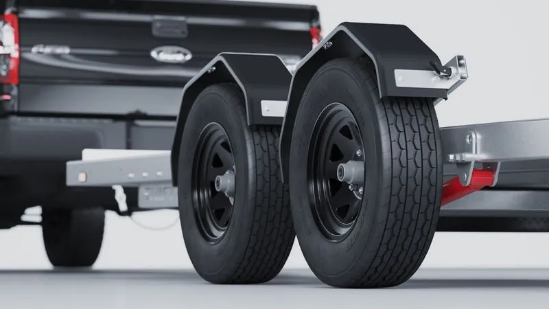 SHIFTR Trailers - Hydraulic Lowering SYstem