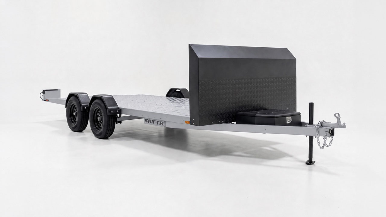 SHIFTR Trailers - Over-Tire Tie-Down Compatibility