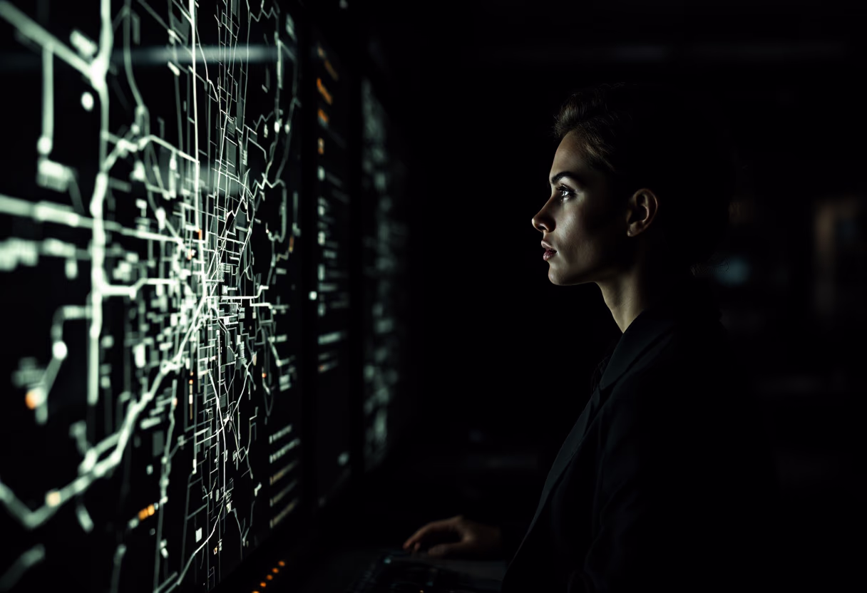 image of a traffic control center (for a mobility and transportation)