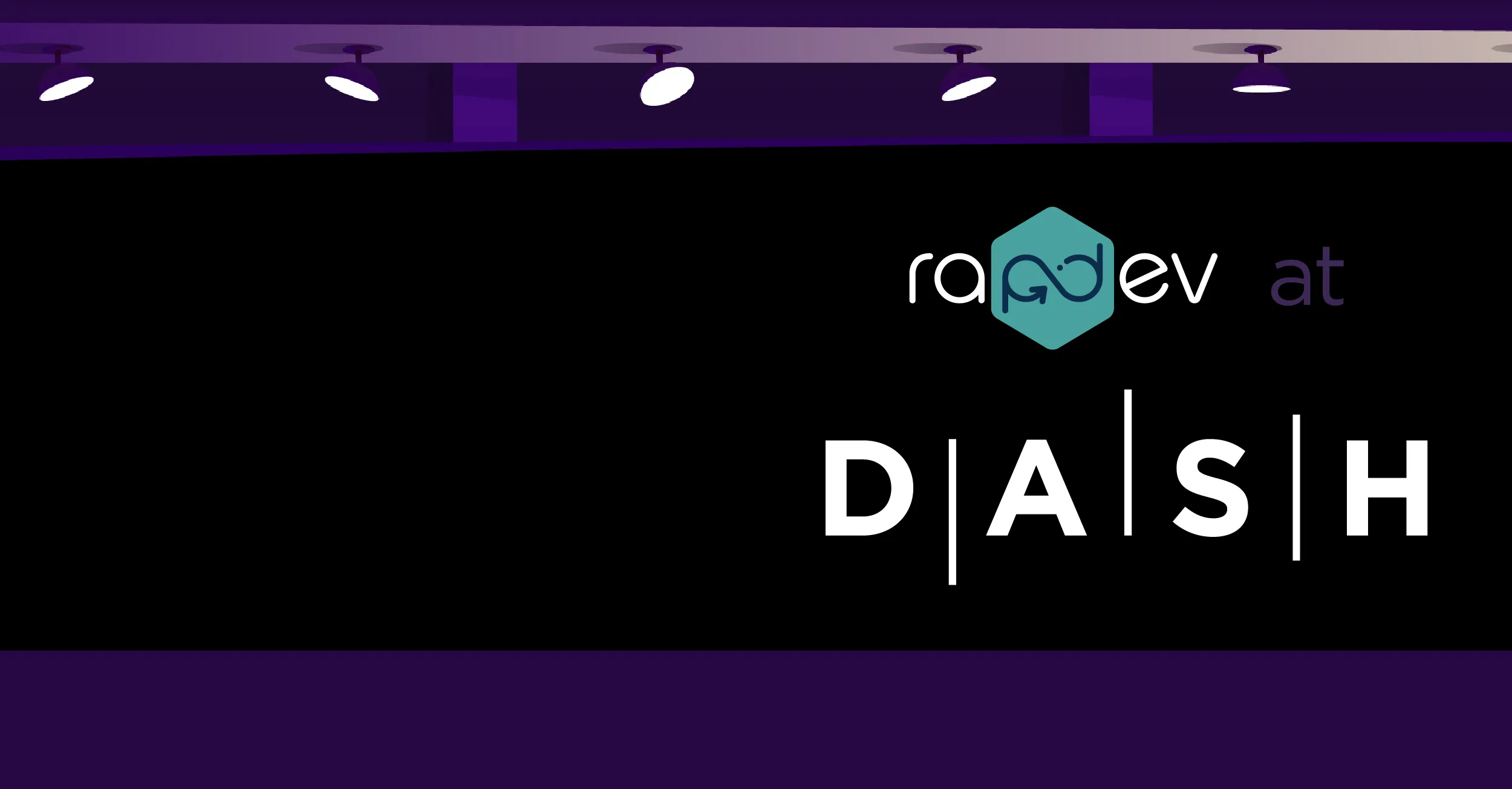 Thumbnail graphic for the blog post 'Inside DASH 2025 with RapDev'