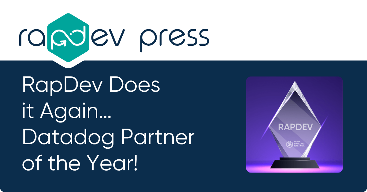 RapDev Press Releases | RapDev Wins Datadog Partner of the Year for ...