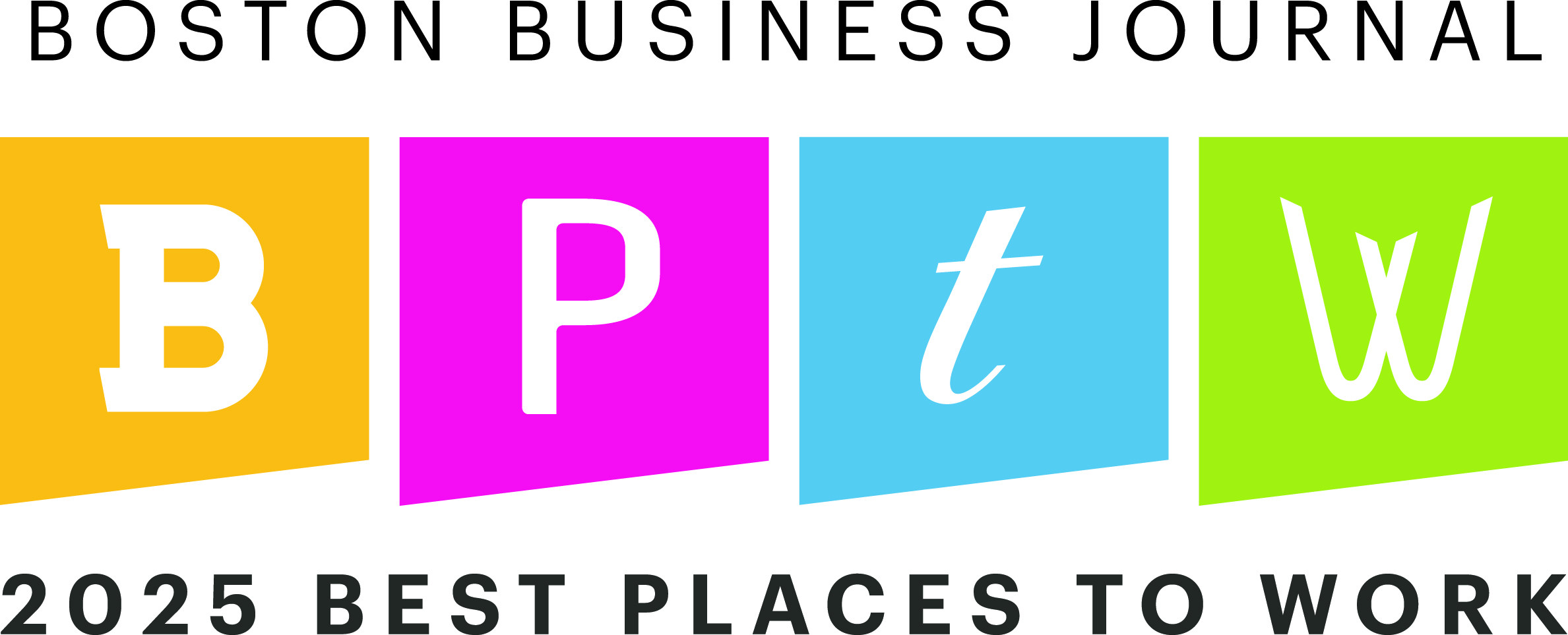 Award image for 'RapDev Earns #2 Spot on Boston Business Journal’s 2025 Best Places to Work List'