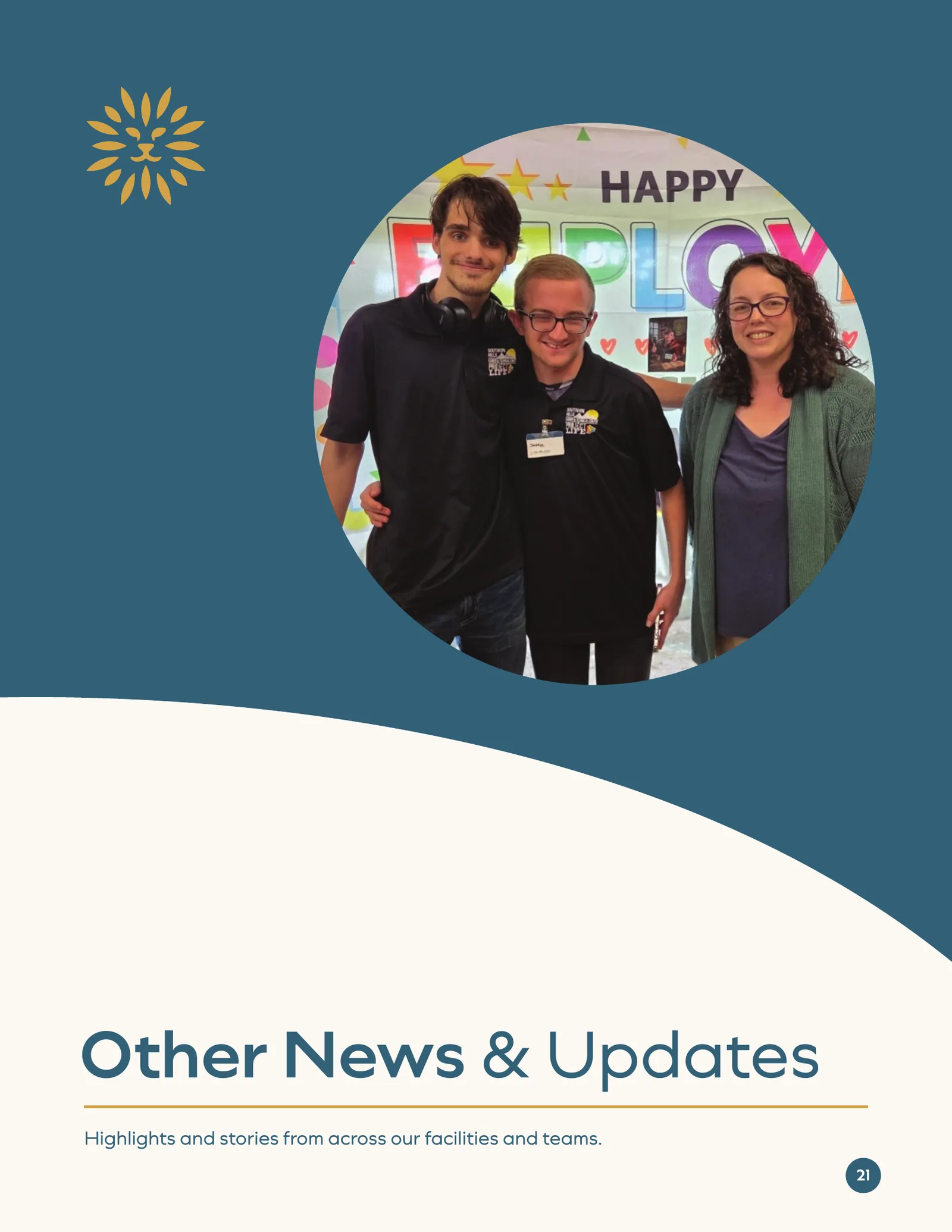 Lionstone Quarterly Newsletter page 21