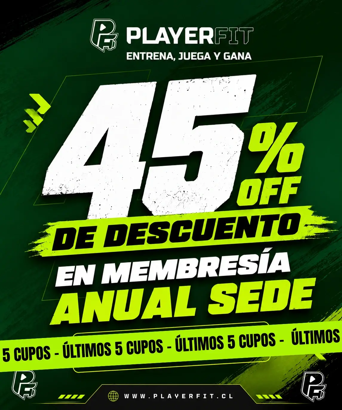 Entrena con PlayerFit – Ver membresías