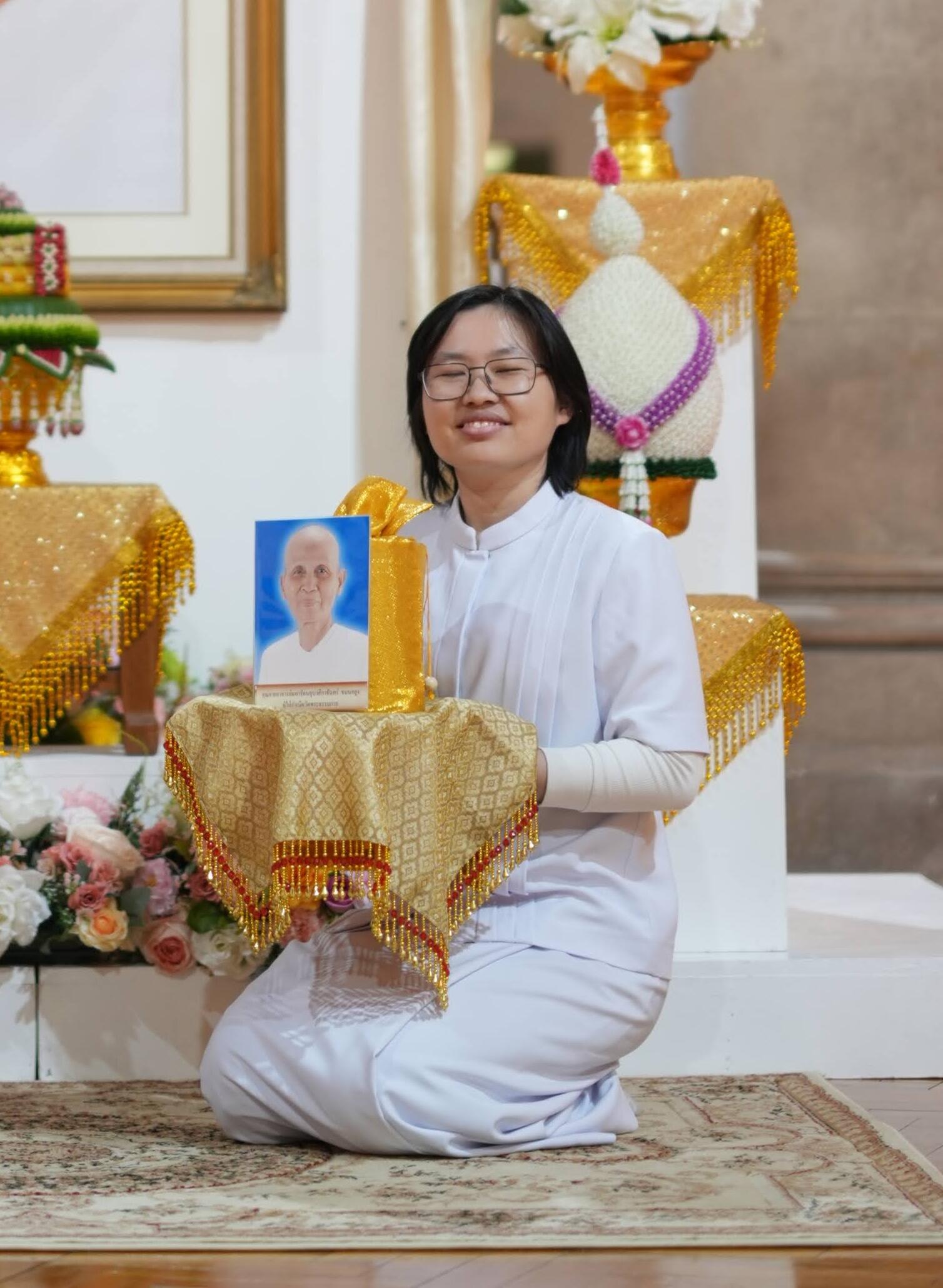 image of meditation hall (for a buddhist monasteries & temple)