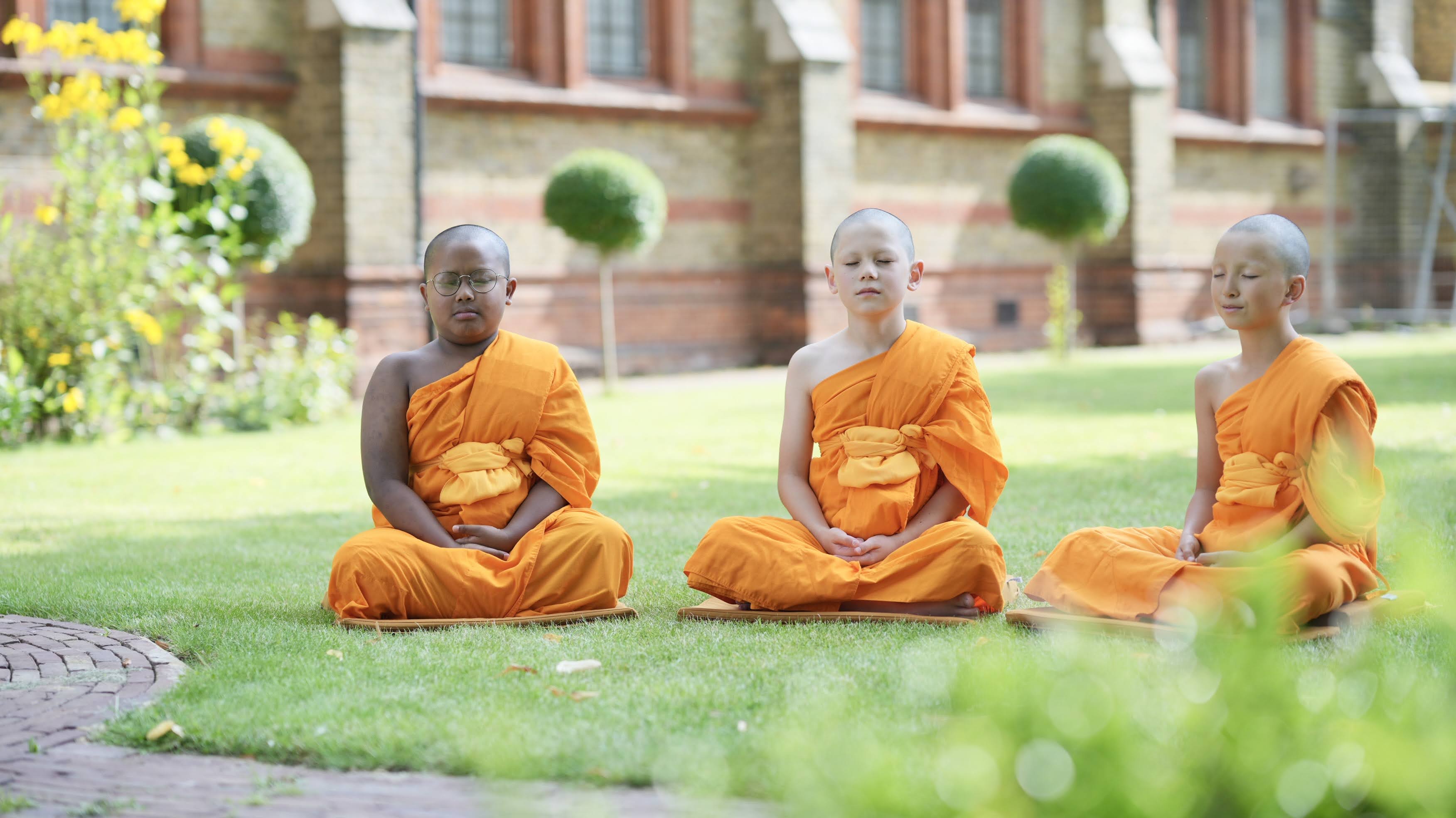 image of meditation hall (for a buddhist monasteries & temple)