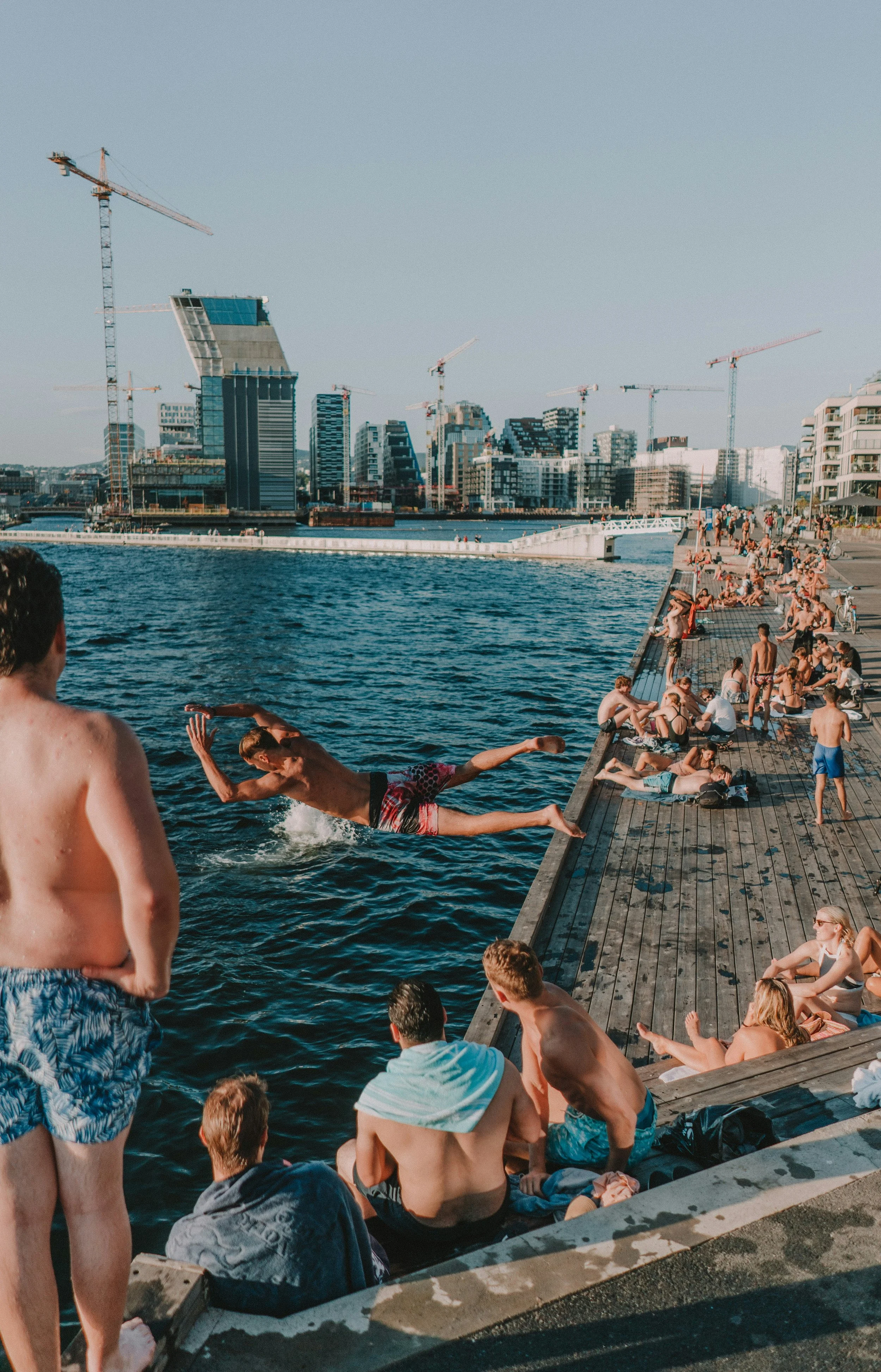 Oslo's Sørenga seawater pool | Eirik Skarstein