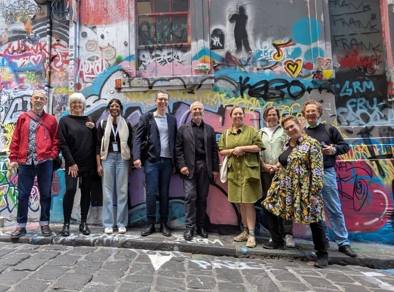 Walking Melbourne's laneways with Salvador Rueda.