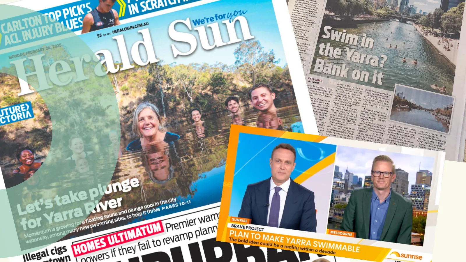 Here's what we learned from the Swimmable Birrarung front page frenzy
