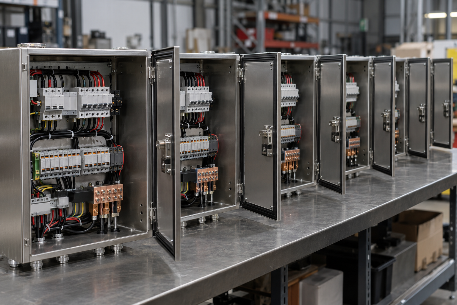 Illustration of a custom electrical control assembly: OEM Electrical Assemblies