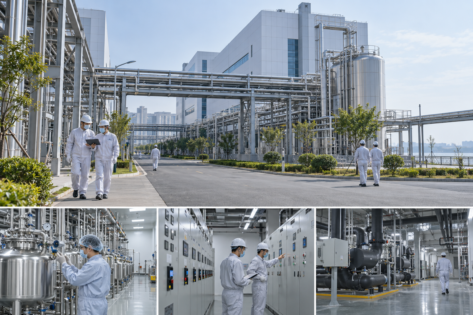 Zhejiang Medicine Hangzhou Bay Factory — representative project imagery